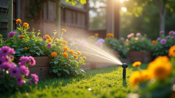 Optimiser votre arrosage automatique pour un jardin florissant