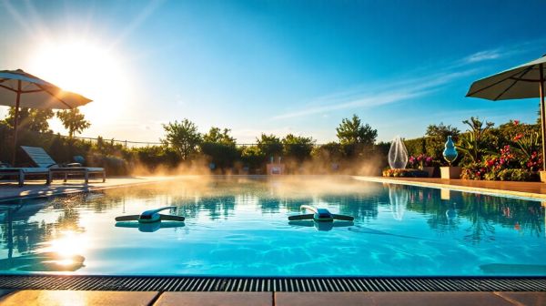 Pour une clarté optimale de votre piscine : 80% par filtration et améliorations